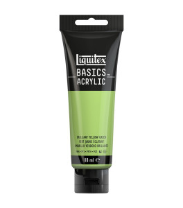 Liquitex Basics Colour 118ml Tube 840 Brilliant Yellow Green